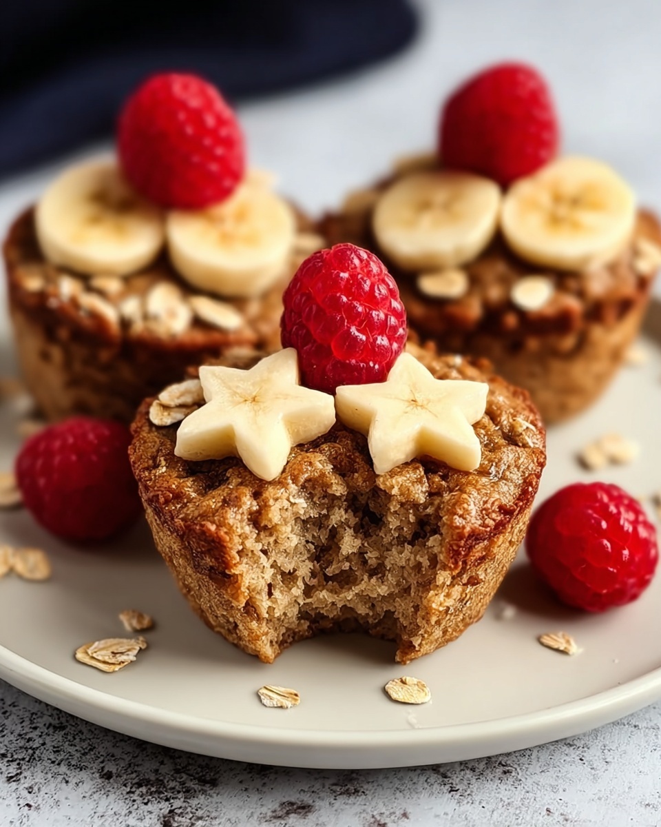 Healthy Banana Oat Muffins Recipe - Recipe Image