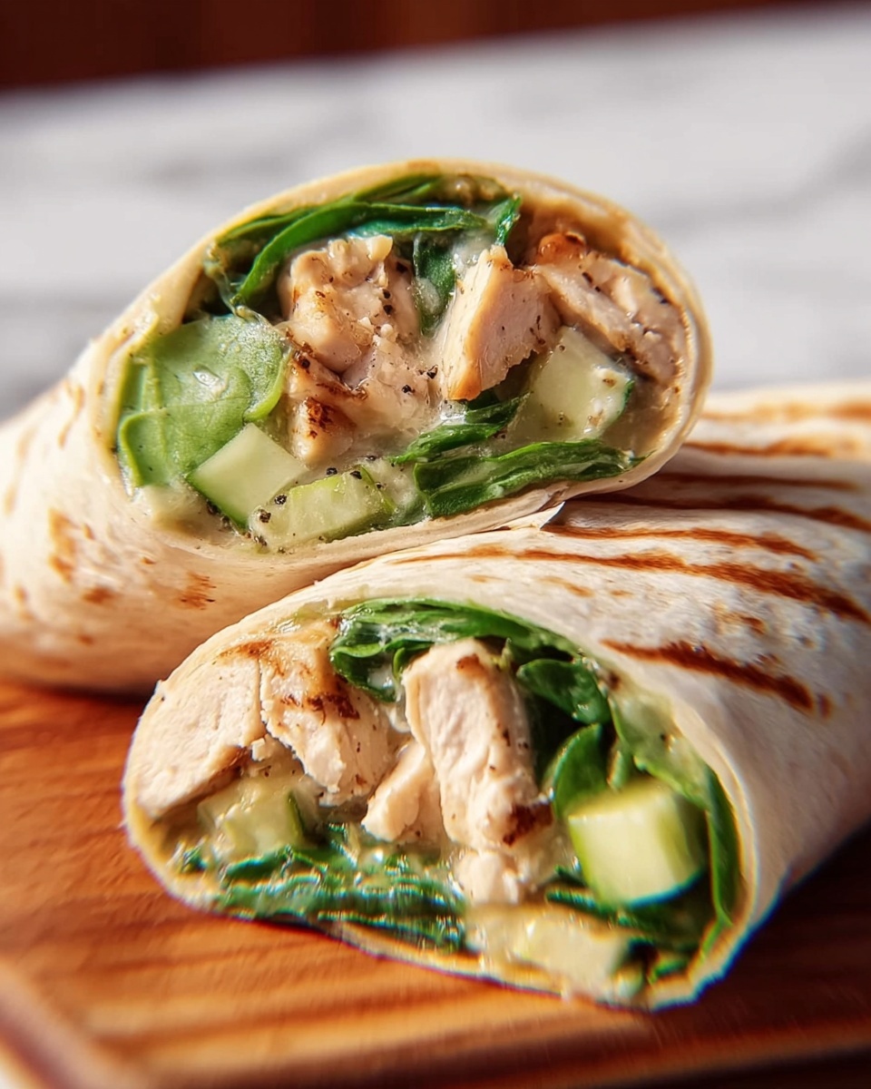Lemon Pepper Chicken Wraps with Lemon Pepper Sauce Recipe - Recipe Image