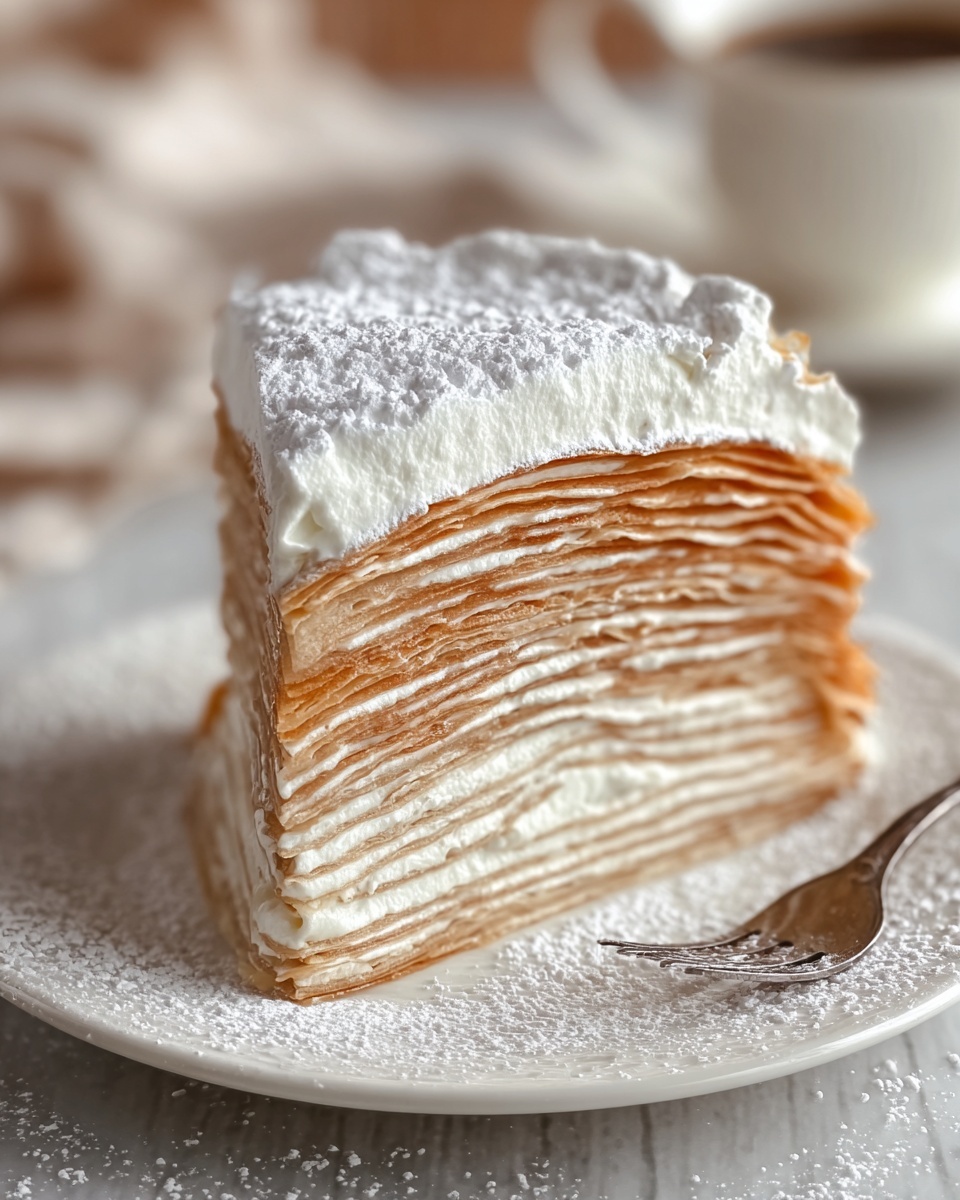 Mille Crêpe Cake Recipe - Recipe Image