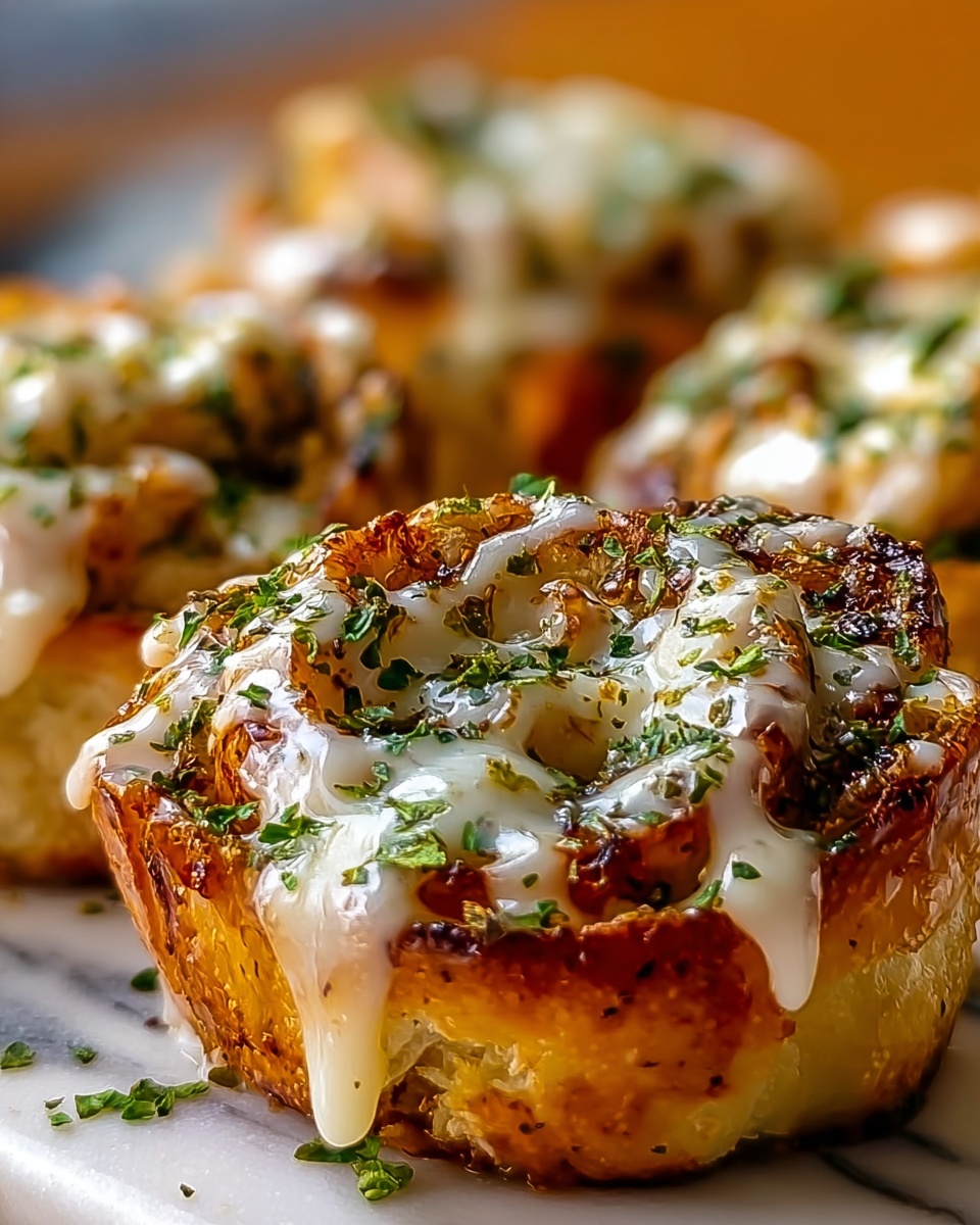 Cajun Blackened Chicken Alfredo Pizza Rolls Recipe - Recipe Image