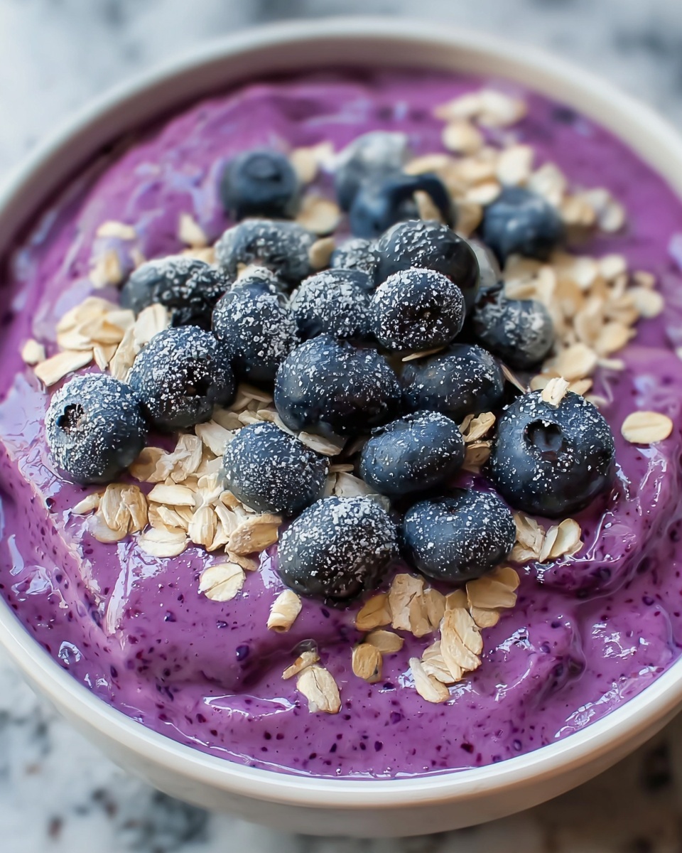 Blueberry Overnight Oatmeal Recipe - Recipe Image