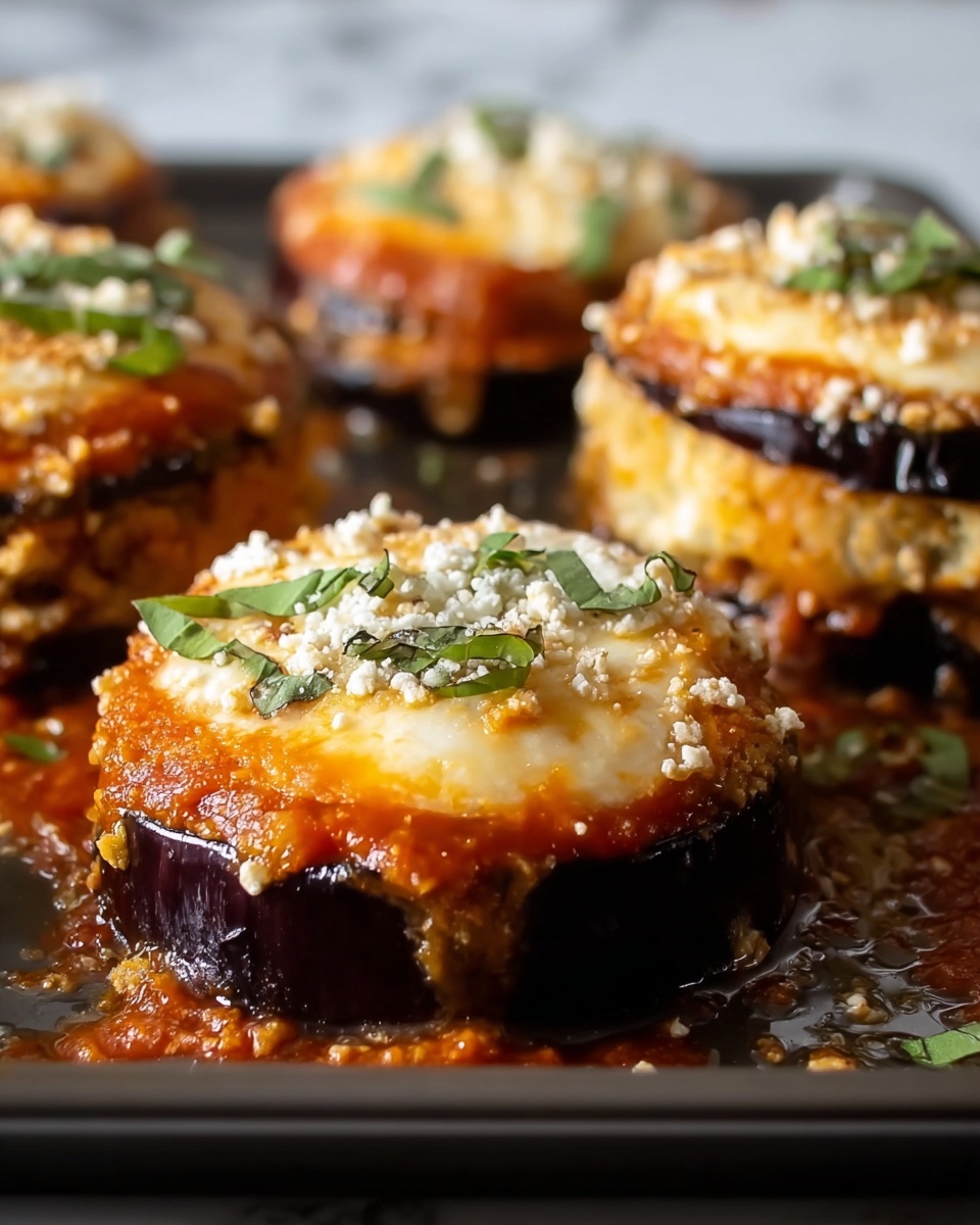 Baked Eggplant Parmesan Recipe - Recipe Image