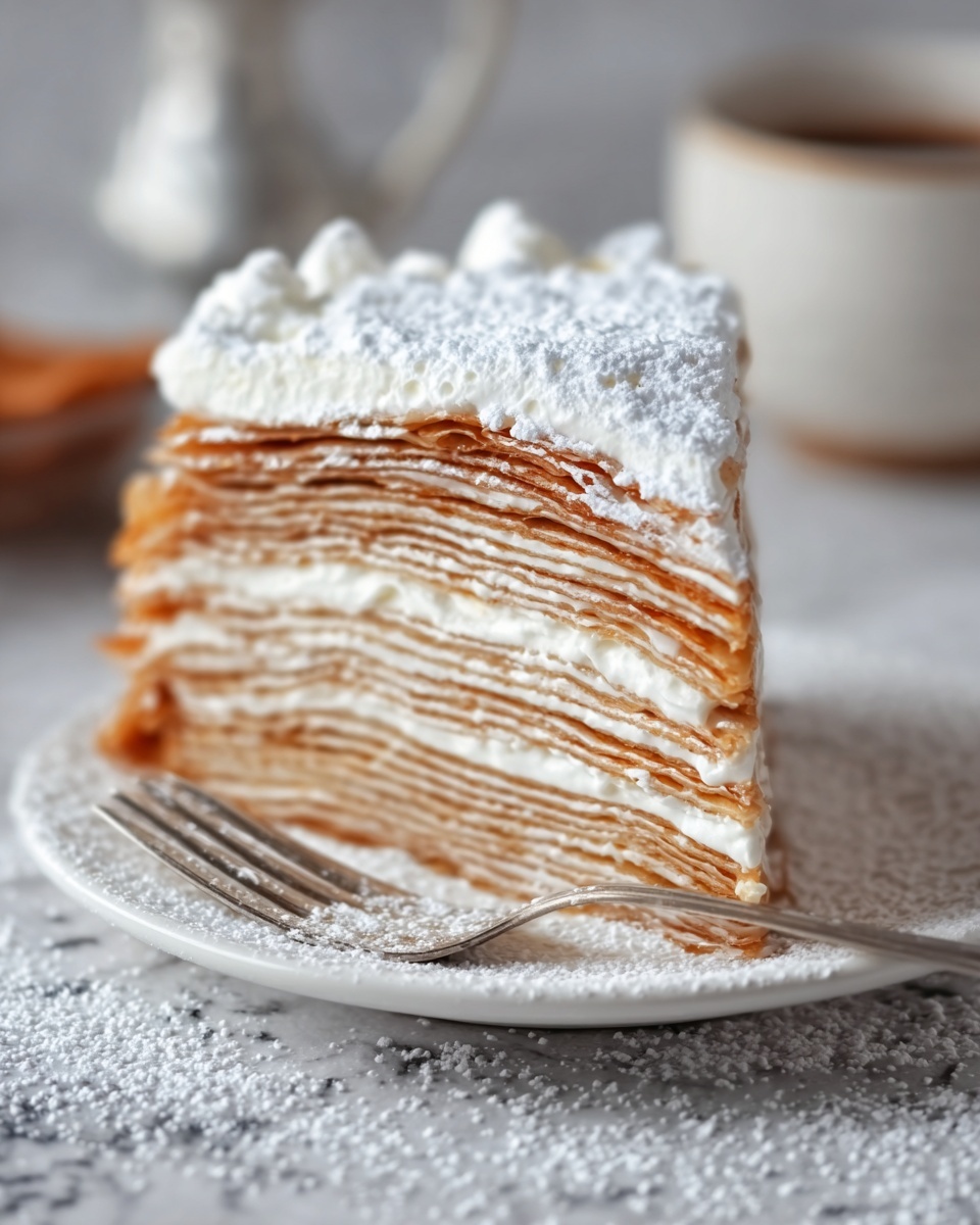 Mille Crêpe Cake Recipe - Recipe Image